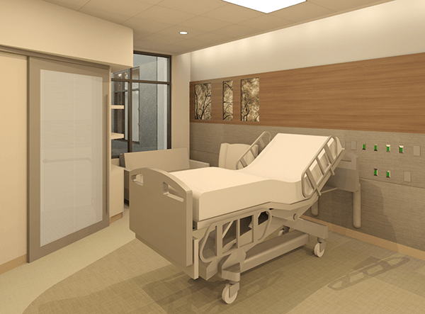 CCMH inpatient room redesign details