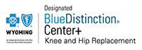 Campbell County Health’s Campbell County Memorial Hospital has been designated by Blue Cross Blue Shield of Wyoming as a Blue Distinction® Center+ for the Knee and Hip Replacement program.
