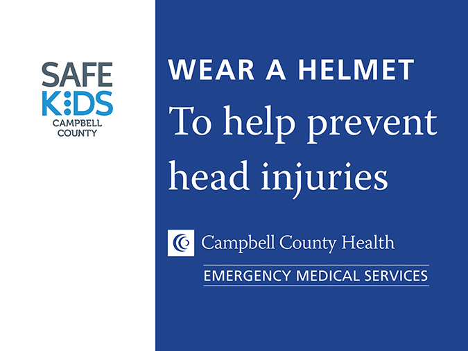 EMS encourages everyone to wear helmets