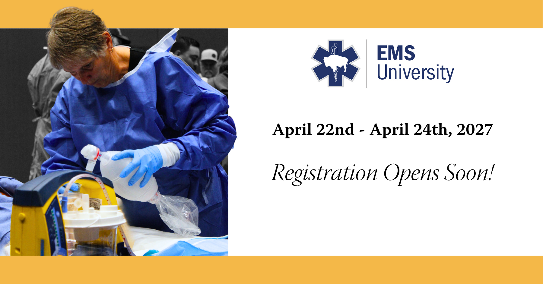 2026 EMS University Conference Banner